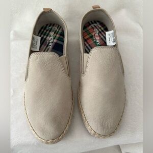 Sperry Women’s Sailor Twin Gore Leather/Jute Boat Show